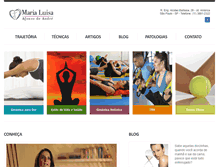 Tablet Screenshot of marialuisa.com.br
